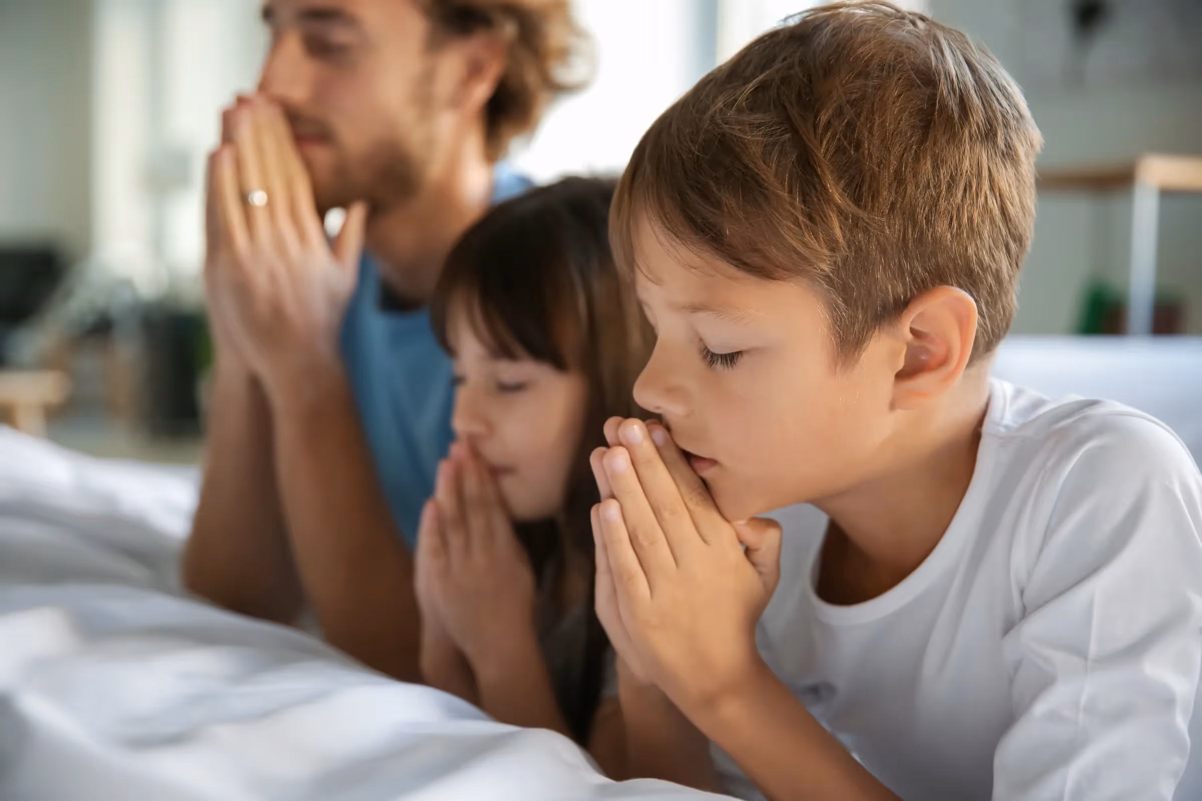 Put God at the center of your family.