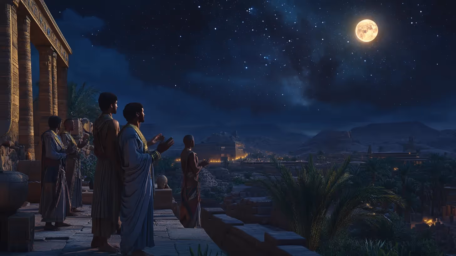 Daniel teaches the other magi.