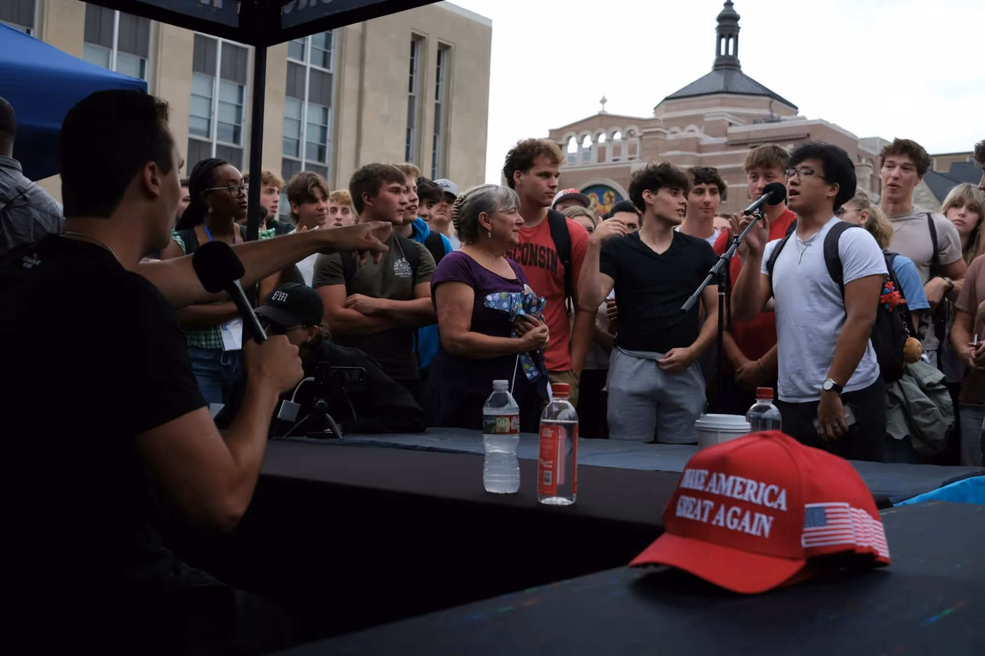 Charlie kirk debating