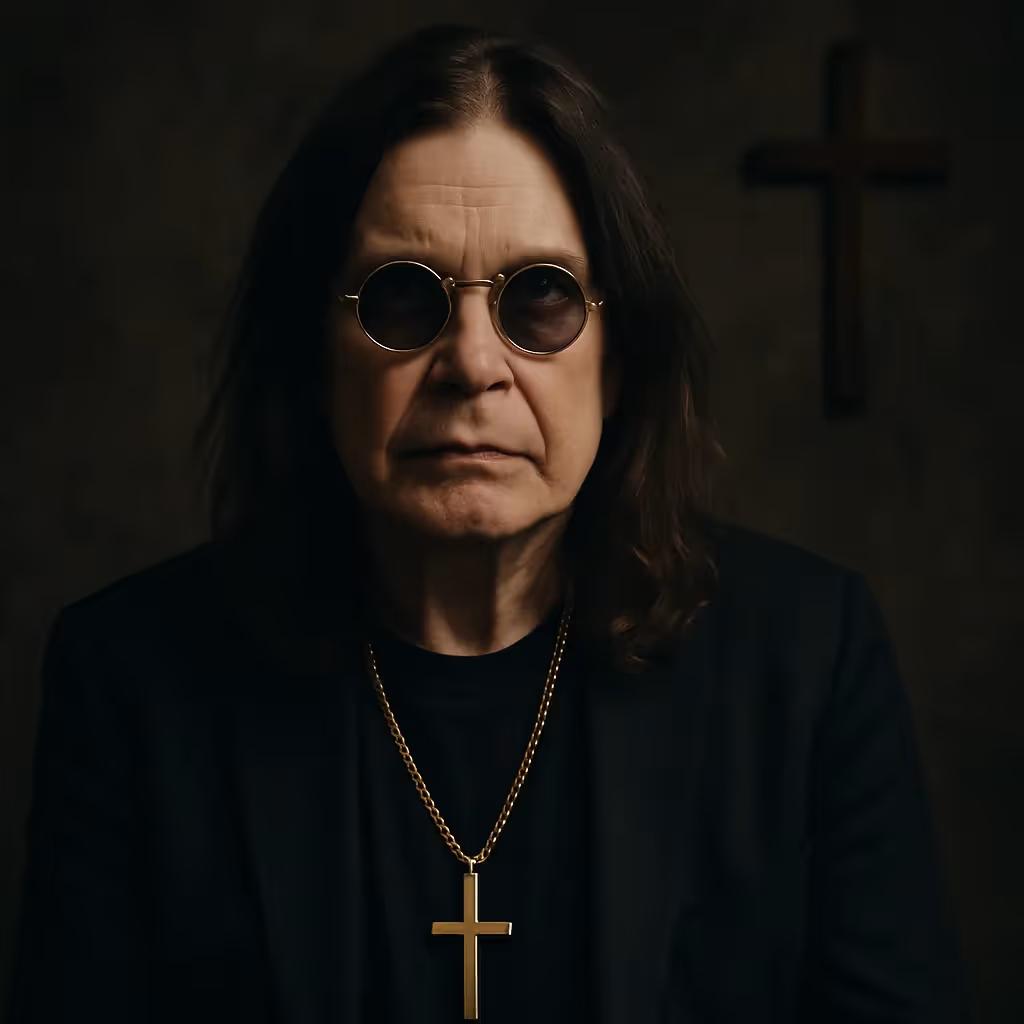 Was Ozzy Osbourne a Christian? Some say yes, some say no.